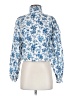 Meadows 100% Cotton Blue Long Sleeve Turtleneck Size 4 - photo 1