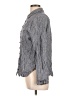 Belldini Stripes Gray Long Sleeve Button-Down Shirt Size L - photo 5