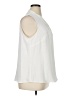 Bar III 100% Polyester Ivory Sleeveless Blouse Size 1X - photo 4