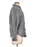 Belldini Stripes Gray Long Sleeve Button-Down Shirt Size L - photo 4
