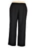 Unbranded 100% Polyester Solid Black Dress Pants Size 20 - photo 1