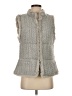 Talbots Gray Faux Fur Vest Size S - photo 1