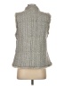 Talbots Gray Faux Fur Vest Size S - photo 2