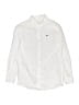 Vineyard Vines 100% Cotton Solid White Long Sleeve Button-Down Shirt Size M (kids) - photo 1