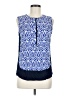 Collective Concepts 100% Polyester Blue Sleeveless Blouse Size M - photo 1