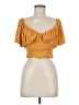 Minkpink Orange Short Sleeve Top Size M - photo 1