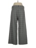 Ann Taylor LOFT Plaid Gray Casual Pants Size 4 - photo 2