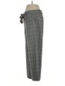 Ann Taylor LOFT Plaid Gray Casual Pants Size 4 - photo 5