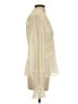 Tory Burch 100% Polyester Ivory Long Sleeve Blouse Size 4 - photo 4