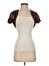 Priorities 100% Spandex Brown Cardigan Size S - photo 1