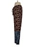 Elizabeth and James 100% Silk Animal Print Brown Silk Pants Size S - photo 5