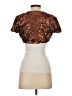 Priorities 100% Spandex Brown Cardigan Size S - photo 2