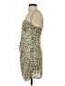 Zara Animal Print Tan Cocktail Dress Size S - photo 5