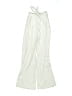 Zara Stripes Ivory Casual Pants Size 9 - photo 1