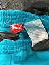 Puma 100% Polyester Color Block Teal Track Pants 9-12 MO / 12 MO - photo 3