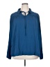 Papermoon 100% Polyester Blue Long Sleeve Blouse Size 3X - photo 1