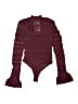 Ronny Kobo Burgundy Bodysuit Size XS - photo 2