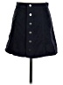 Express Solid Blue Casual Skirt Size 2 - photo 1