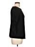 Eva Varro Black 3/4 Sleeve Top Size L - photo 4