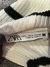 Zara Stripes Ivory Turtleneck Sweater Size L - photo 7