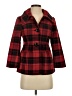 Desigual Plaid Red Coat Size S - photo 1