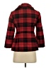Desigual Plaid Red Coat Size S - photo 2