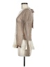 A'reve Ivory Long Sleeve Blouse Size M - photo 5