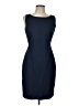 Theory Solid Blue Cocktail Dress Size 10 - photo 1