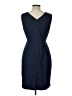 Theory Solid Blue Cocktail Dress Size 10 - photo 2