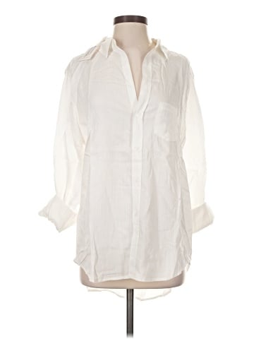 Dear John 3/4 Sleeve Button-Down Shirt (view 1)