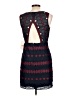 GB 100% Polyester Argyle Burgundy Cocktail Dress Size L - photo 2