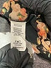 Sweet Rain 100% Polyester Floral Black 3/4 Sleeve Blouse Size M - photo 8