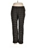 J.Jill Plaid Brown Dress Pants Size L - photo 1