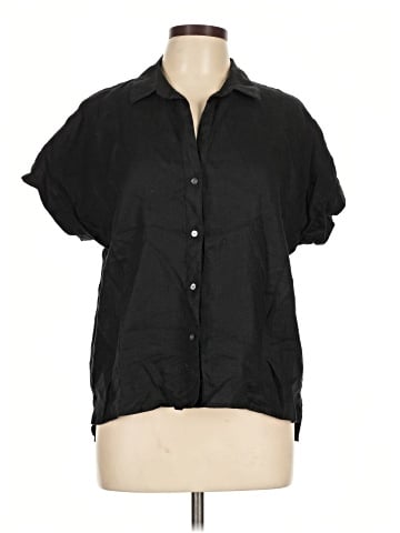James Perse Short Sleeve Blouse (view 1)