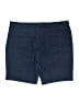 Gloria Vanderbilt Solid Blue Denim Shorts Size 24 waist - photo 2