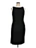 Chaps Solid Black Cocktail Dress Size XL - photo 1