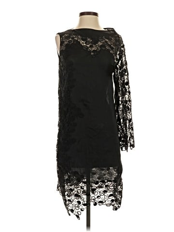 Versace Lace Inset Dress (view 1)