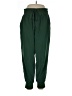 Lou & Grey Solid Green Casual Pants Size L - photo 1