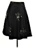 Fabulous 100% Polyester Stars Black Formal Skirt Size M - photo 2