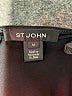 St. John Black Sleeveless Top Size M - photo 7