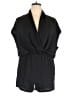 Flawless Solid Black Romper Size XL - photo 1