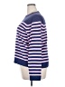J.Crew Factory Store 100% Cotton Stripes Purple Blue Pullover Sweater Size 3X - photo 5