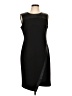 Tommy Hilfiger Solid Black Cocktail Dress Size 12 - photo 1