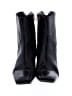 Naturalizer 100% Leather Black Ankle Boots Size 11 - photo 2