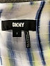 DKNY 100% Polyester Blue Short Sleeve Blouse Size S - photo 7