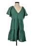 Universal Thread Solid Green Casual Dress Size S - photo 1