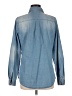 Boston Proper 100% Cotton Blue Long Sleeve Blouse Size M - photo 2