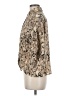Sanctuary 100% Polyester Animal Print Tan Short Sleeve Blouse Size M - photo 5