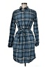 Pendleton 100% Cotton Plaid Blue Casual Dress Size M - photo 1