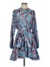 Rhode 100% Cotton Paisley Blue Casual Dress Size S - photo 1